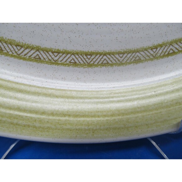 Franciscan Hacienda Green Oval Platter 13 3/4" - Picture 2 of 8